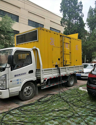 黄埔发电车出租-柴油发电机组排烟系统设计要求及其考虑因素
